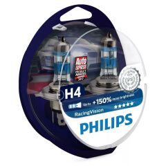 Philips Racing Vision H4 12342RVS2 X-Treme %150 Fazla Işık