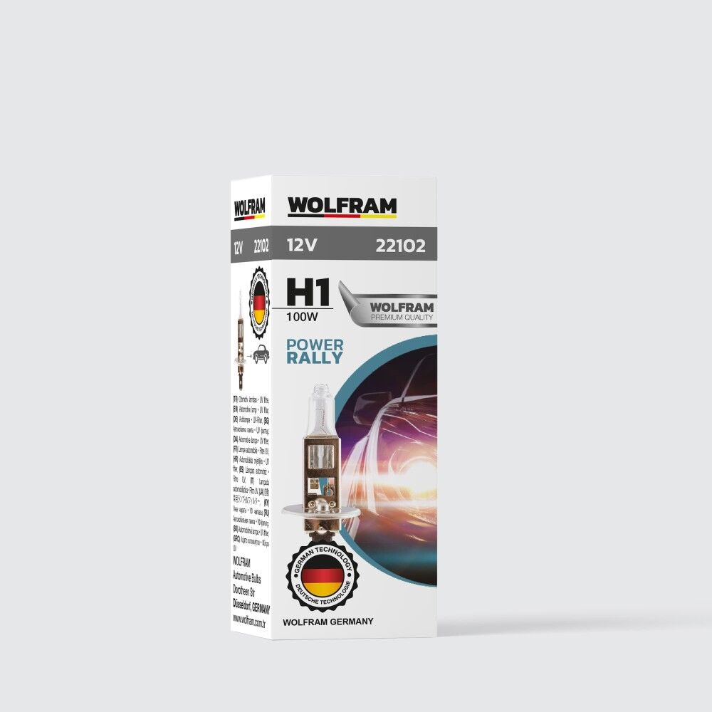 Wolfram H1 Ampul Standart Işık 12V 100W