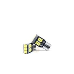 Niken 12V T10 Dipsiz Ampul 18 Led'li 2’li SET - Beyaz Işık
