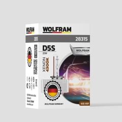 Wolfram D5S Xenon Ampul Standart Işık 12V 25W 4300K