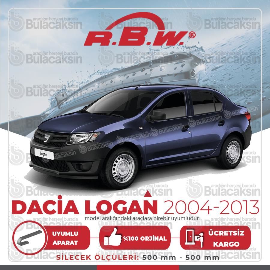 Dacia Logan Muz Silecek Takımı (2004-2013) RBW