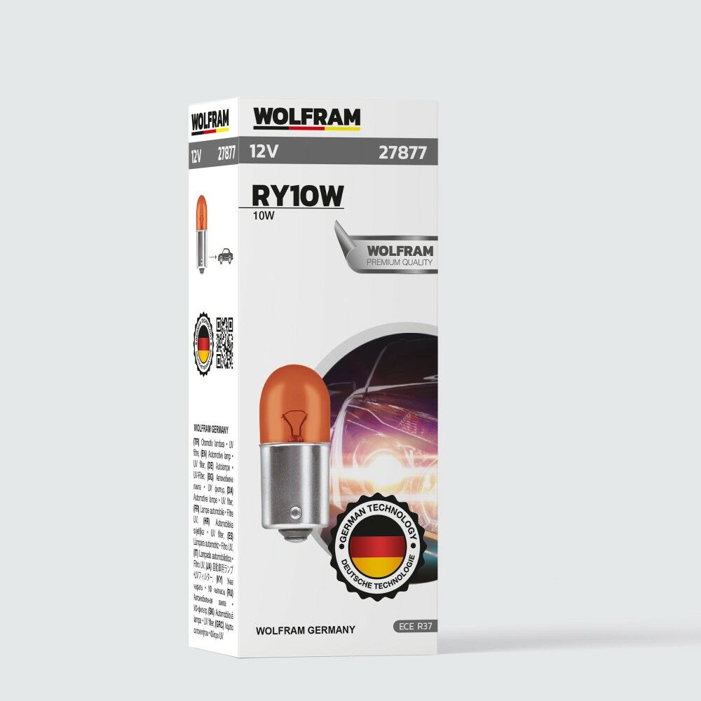 Wolfram R10W Ampul 67 Sarı 12V 10W 10 ADET
