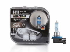 Wolfram H11 Ampul NV +%150 Fazla Işık ve %20 Beyaz Işık 12V 55W