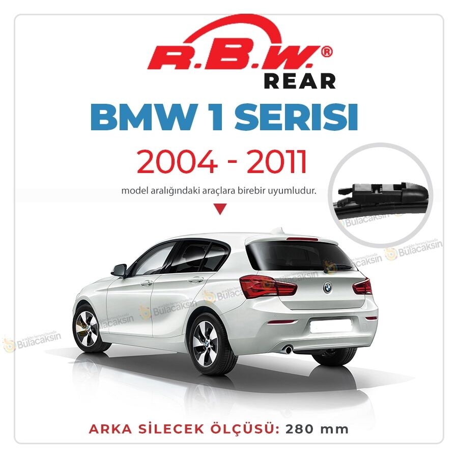 RBW Arka Silecek Bmw 1 Serisi E81-E87 2004-2011 ile uyumlu