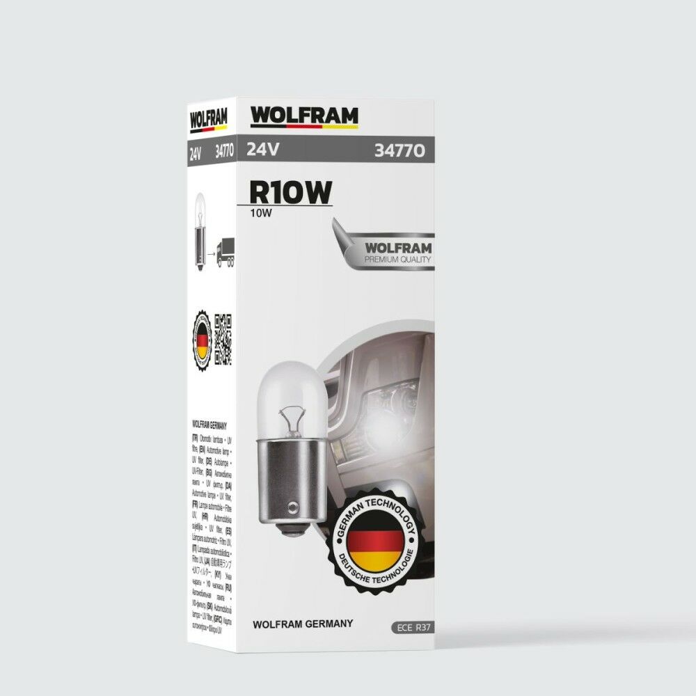 Wolfram R10W Ampul 67 24V 10W 10 ADET