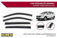 Niken Kromlu Cam Rüzgarlığı Dacia Lodgy 2013-2020 ile uyumlu