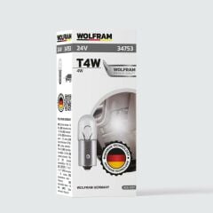 Wolfram T4W Ampul 53 24V 4W 10 ADET