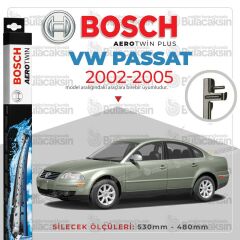 Bosch Aerotwin Muz Silecek Takımı Volkswagen Passat 2002-2005 ile uyumlu