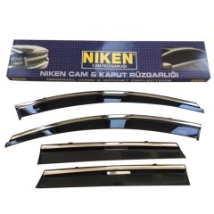 Niken Kromlu Cam Rüzgarlığı Citroen Berlingo 2018-2021 ile uyumlu