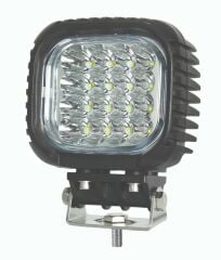 Wolfram Led Kare Çalışma Lambası Ağır Hizmet 4.160 Lümen Spot 10/30V E-Belgeli 48W