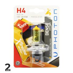 Photon Xtreme Yellow 12V 60/55W Sarı Işık H4 2 ADET