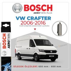 Bosch Aerotwin Muz Silecek Takımı Volkswagen Crafter 2006-2016 ile uyumlu