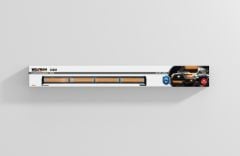 Wolfram Led İkaz Lambası NEON 14 Fonksiyon 61 cm 10/30V E-Belgeli 40W