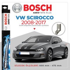 Bosch Aerotwin Muz Silecek Takımı Vw Scirocco 2008-2017 ile uyumlu