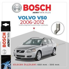 Bosch Aerotwin Muz Silecek Takımı Volvo V50 2006-2012 ile uyumlu