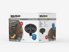 Wolfram Forklift Mavi Kare Işık Veren Güvenlik Lambası 10/110V E-Belgeli 20W