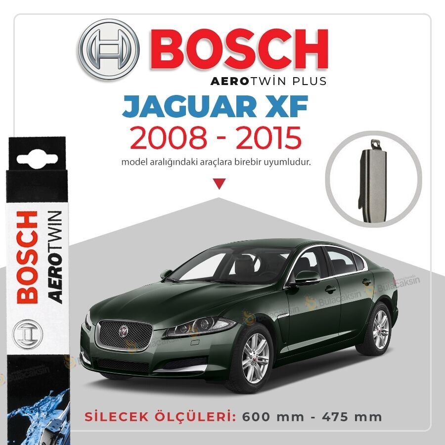 Jaguar XF Muz Silecek Takımı (2008-2015) Bosch Aerotwin