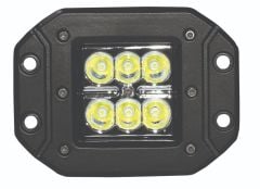 Wolfram Led Arka Tampon Off-Road Lambası Beyaz Gömme Bağlantılı 10/30V E-Belgeli 18W