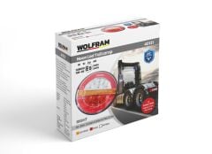 Wolfram Led Yuvarlak 4 Fonksiyonlu Stop-Sinyal-Park-Geri Vites 10-30V E9 Belgeli Sağ