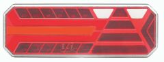 Wolfram E9 Led 6 Fonksiyonlu Arka Stop Lambası Amber-Kırmızı-Beyaz 10-30V