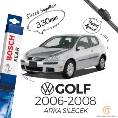 Bosch Rear Arka Silecek Volkswagen Golf 5 2006-2008 ile uyumlu