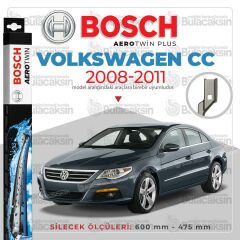 Bosch Aerotwin Muz Silecek Takımı Volkswagen CC 2008-2011 ile uyumlu
