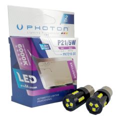 Photon Mercekli P21/5W 1016 21SMD White Beyaz Sinyal Ampülü