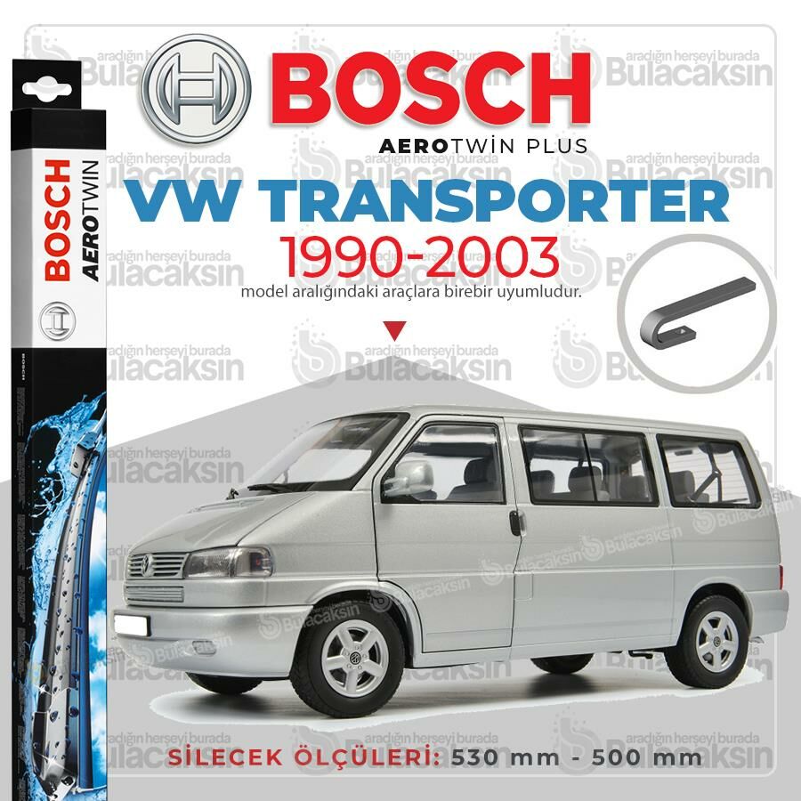 VW Transporter Muz Silecek Takımı (1990-2003) Bosch Aerotwin