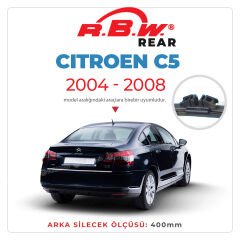 RBW Arka Silecek Citroen C5  2004-2008 ile uyumlu