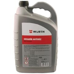 Würth Konsantre Organik Antifriz 4 Mevsim 4L - Kırmızı SK: 2021