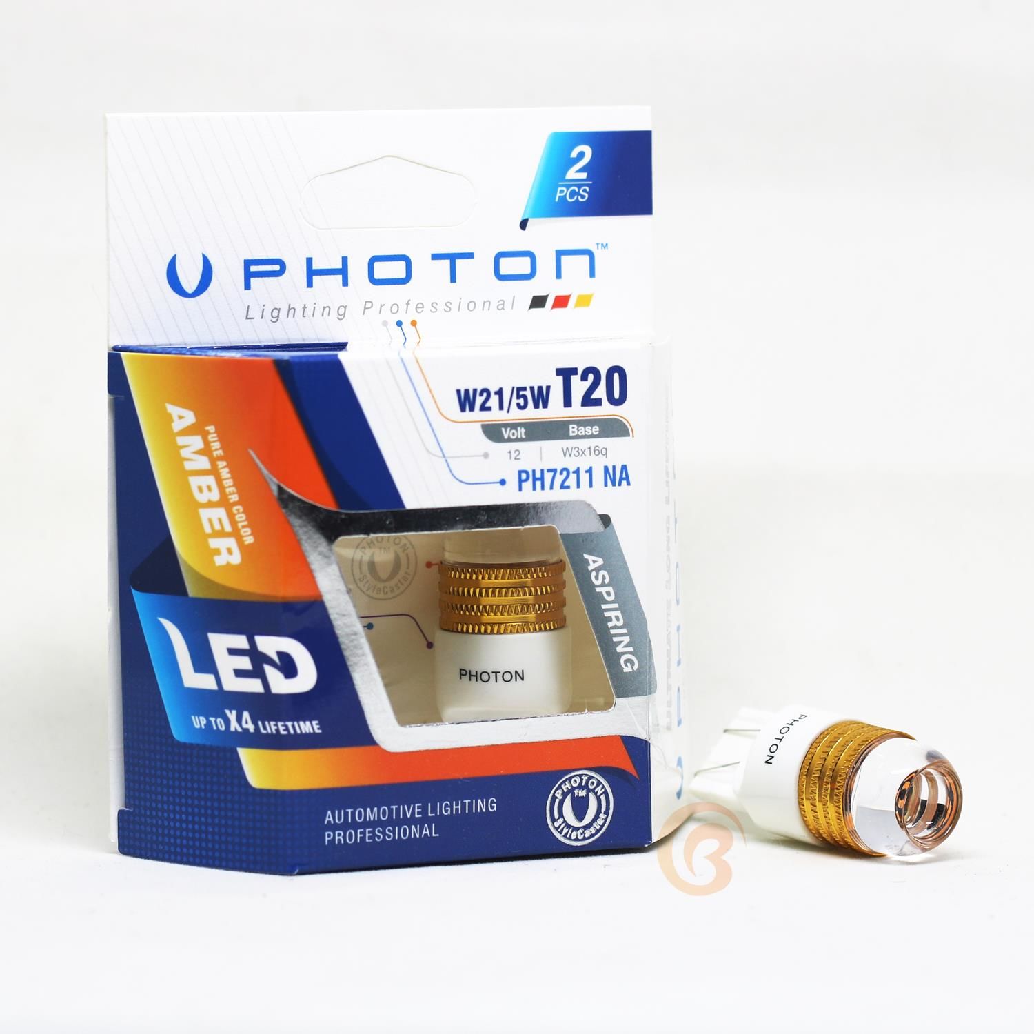 Photon PH7211NA Mercekli T20 21/5W 1016 12V Turuncu LED
