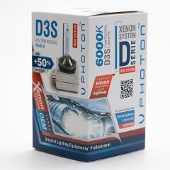 Photon D3S 6000K +%50 Fazla Işık OEM Ampul