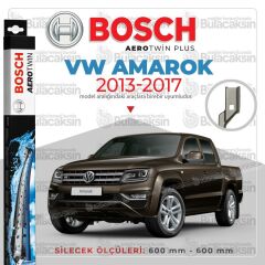 Bosch Aerotwin Muz Silecek Takımı Volkswagen Amarok 2013-2017 ile uyumlu