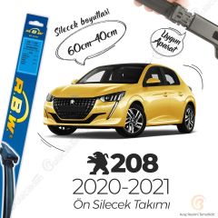 RBW Muz Silecek Takımı Peugeot 208 2020-2021 ile uyumlu