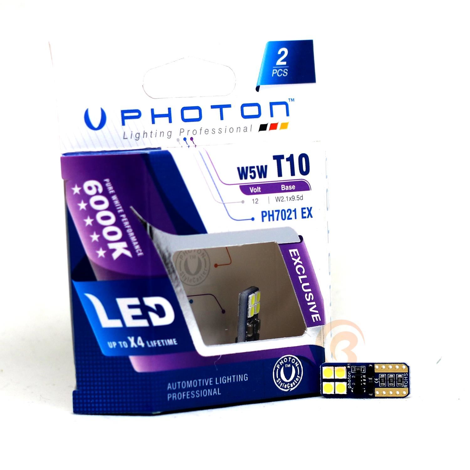 Photon PH7021 W5W T10 Can-Bus 8 LED Park - Plaka Ampulü