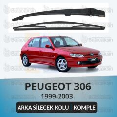 Peugeot 306 N5 1997-2003 Komple Arka Silecek Kolu Ve Süpürgesi Seti