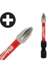 Milwaukee Bits Uç Matkap Ucu Tornavida Ucu Vidalama Ucu Ph2-50mm - 10 Adet