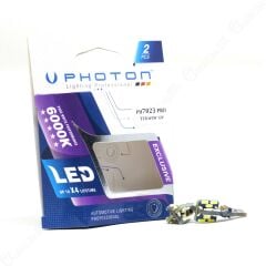 Photon PH7023PRO 12V T10 Dipsiz Ampul 24 Led 2li SET - Beyaz Işık