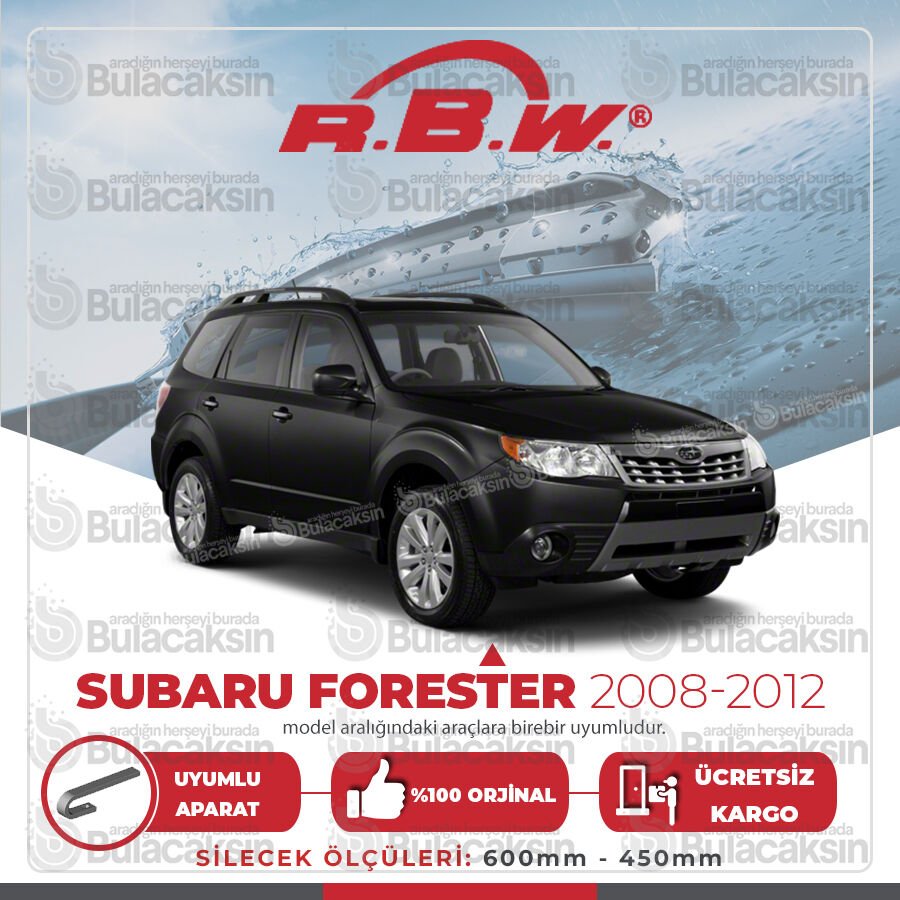 Subaru Forester Muz Silecek Takımı (2008-2012) RBW