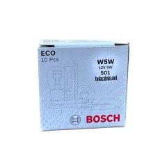 Bosch ECO Dipsiz Ampul 12V 5W T10 W5W 10'lu Paket