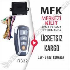 Mfk Merkezi Kilit İçin Açma Kapama Kumanda Seti R-332