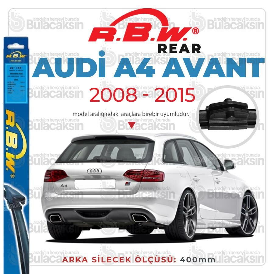 Audi A4 Avant Arka Silecek (2008-2015) RBW