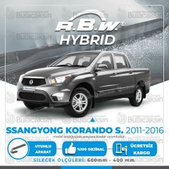 Ssangyong Korando Sports Ön Silecek Takımı (2011-2016) RBW Hibrit