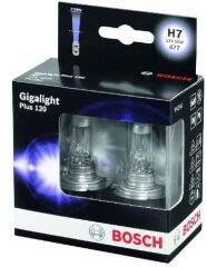 Bosch Gigalight H7 Plus + 120 Fazla Işık Far Ampul 2 Adet