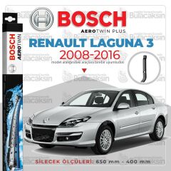 Bosch Aerotwin Muz Silecek Takımı Renault Laguna 3 2008-2016 ile uyumlu