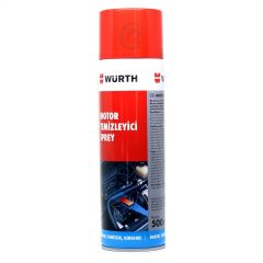 3X Würth Motor Temizleyici Sprey 500 ml (Su Gerekmez)