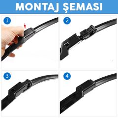 RBW Muz Silecek Takımı Skoda Superb 2008-2015 ile uyumlu