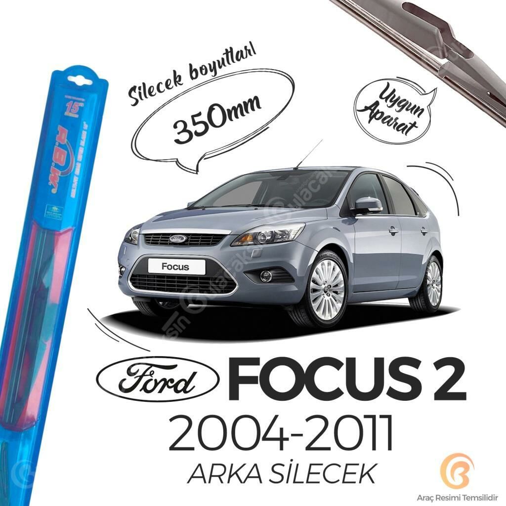RBW Arka Silecek Ford Focus HB 2007-2011 ile uyumlu