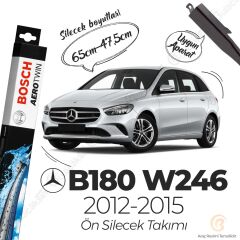 Bosch Aerotwin Muz Silecek Takımı Mercedes B180 W246 2012-2015 ile uyumlu