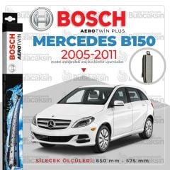 Bosch Aerotwin Muz Silecek Takımı Mercedes B180 W245 2005-2011 ile uyumlu